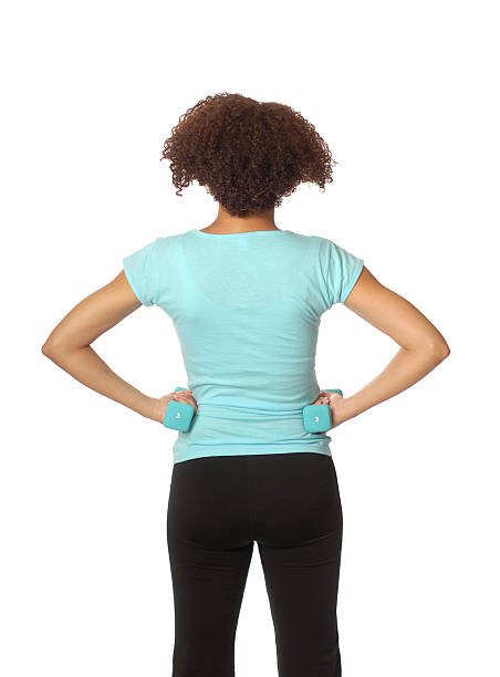 istock Back veiw of an athlete 147256711