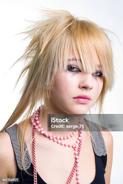 Foto de Retrato De Menina Chorando Emo e mais fotos de stock de Emo - Emo, Adolescente, Punk