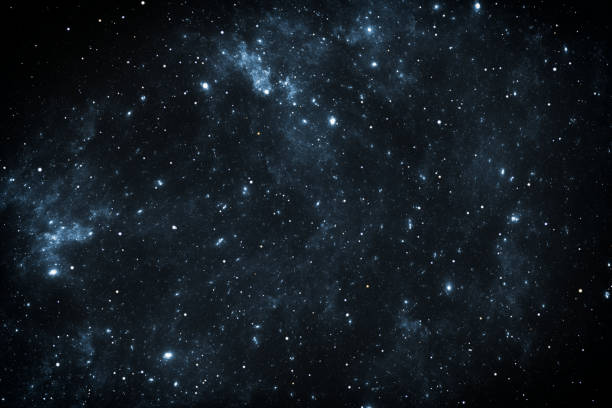 istock Night sky space background with nebula and stars 1472573618
