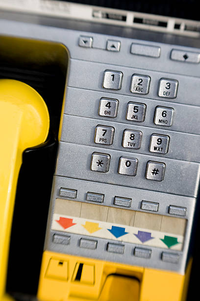 Pay Phone Keypad stock photo