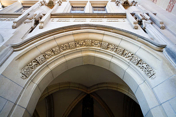 Gothic Archway stock photo