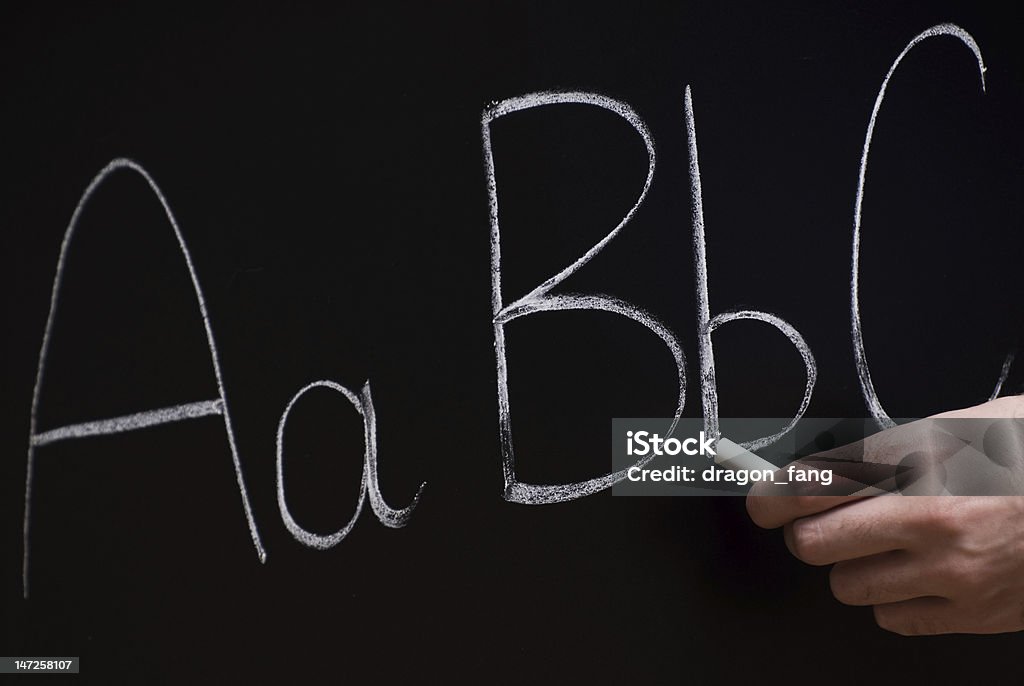 ABC - Lizenzfrei Alphabet Stock-Foto