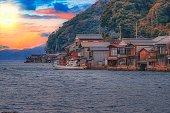 Japanese landscape131 fishing village