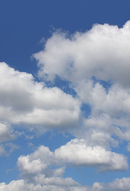 Clouds in the sky stock photo