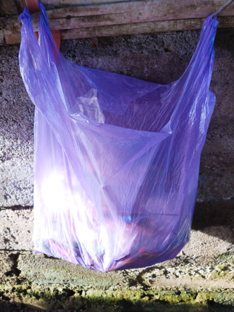 istock Photos of plastic garbage hanging 1472588037