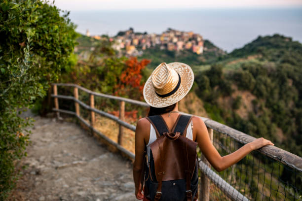 istock Enjoying the view over Cinque Terre, Italy 1472590765