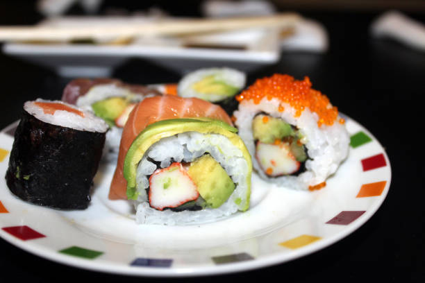 istock Sushi To Go at a Restaurant for Take Away 1472592884