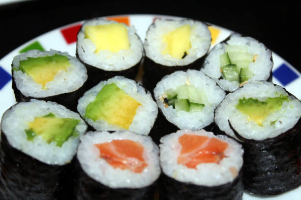 istock Sushi To Go at a Restaurant for Take Away 1472593023