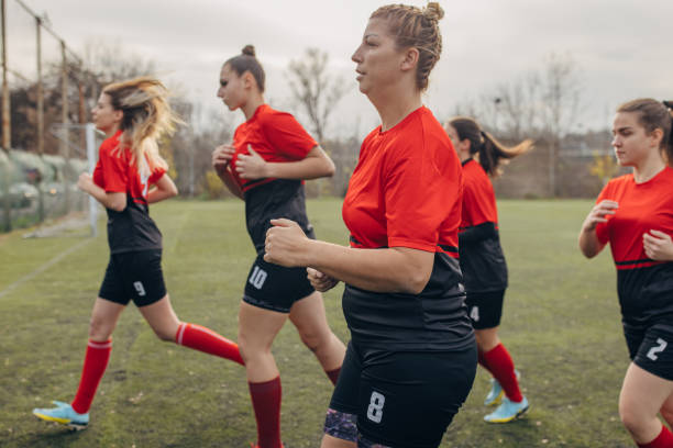 istock Female rugby players training 1472596364