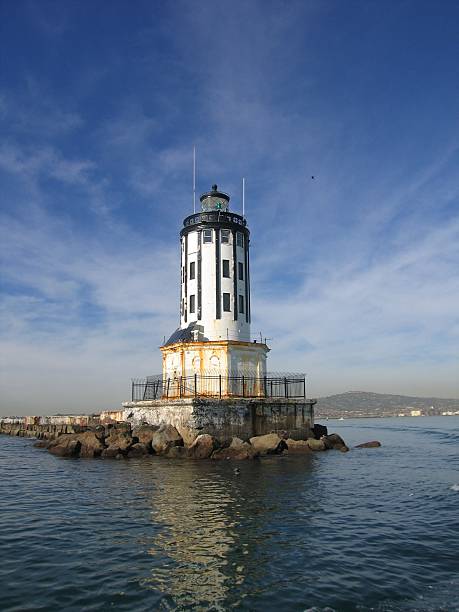 Los Angeles Harbor Light stock photo