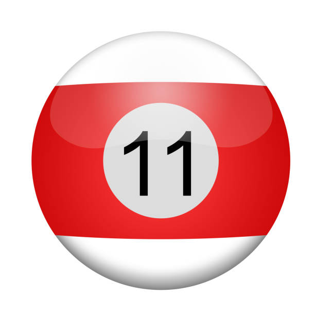 istock Illustration of  colored and numbered billiard balls 1472600370