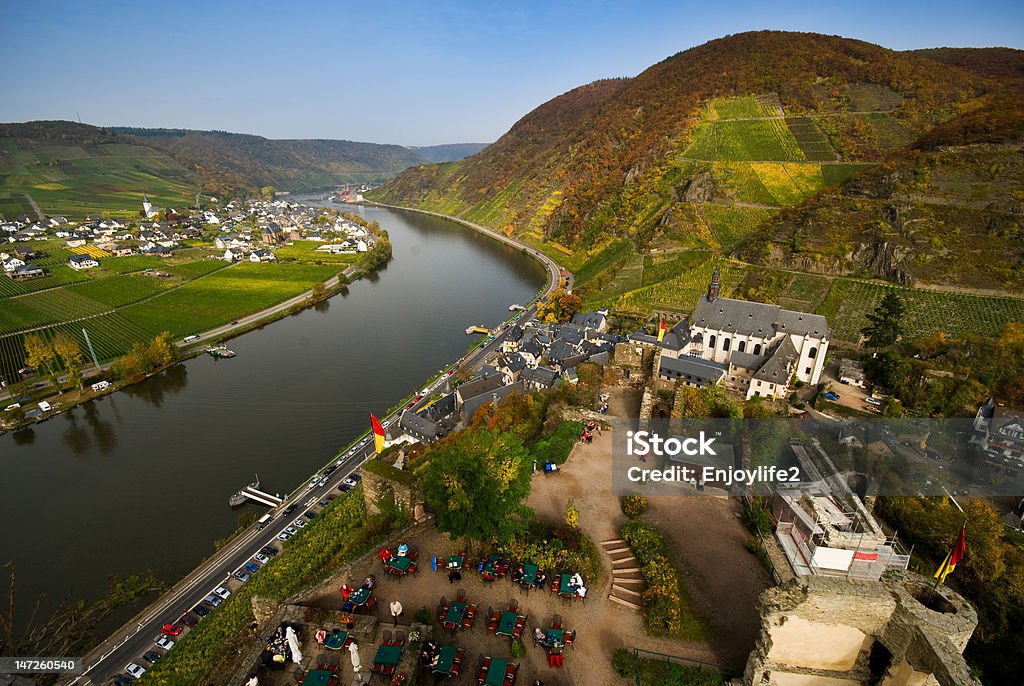 Fluss mosel Deutschland - Lizenzfrei Schloss Metternich Stock-Foto