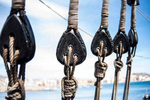 istock ropes, knots, gear and ship pulleys 1472605988