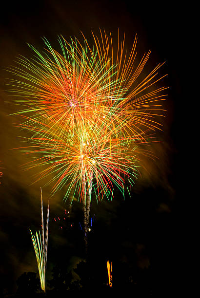 Isesaki fireworks: 11 stock photo