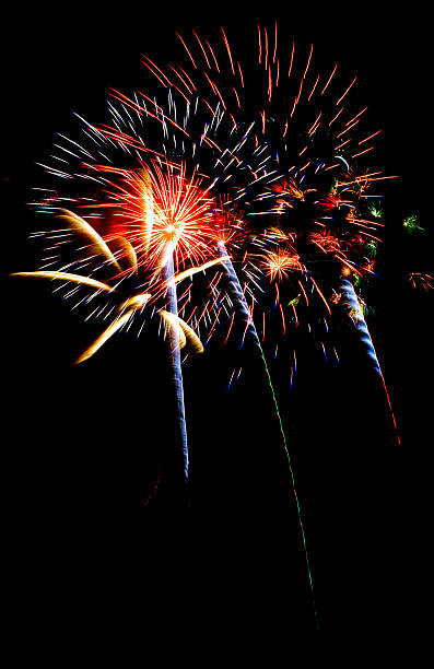 Isesaki fireworks: 2 stock photo