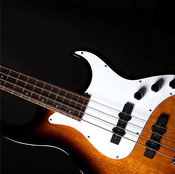 istock Sunburst Bass Guitar 147262482
