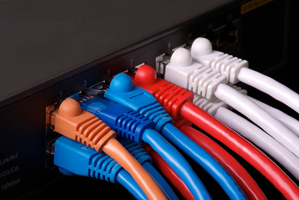 Network Switch stock photo