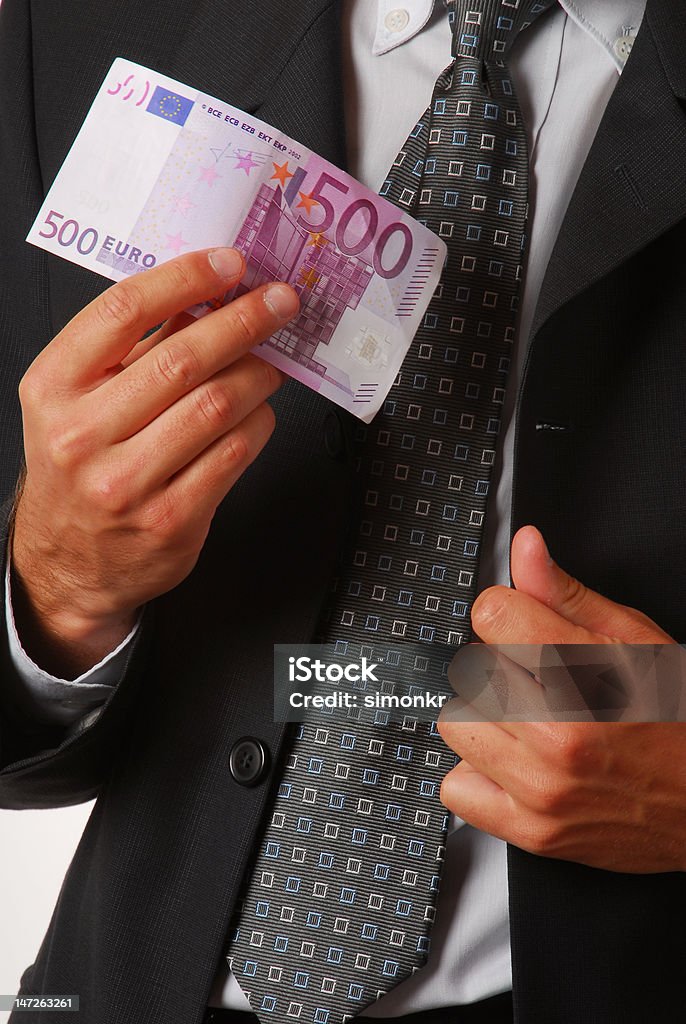 Homme d'affaires avec de l'argent - Photo de Adulte libre de droits