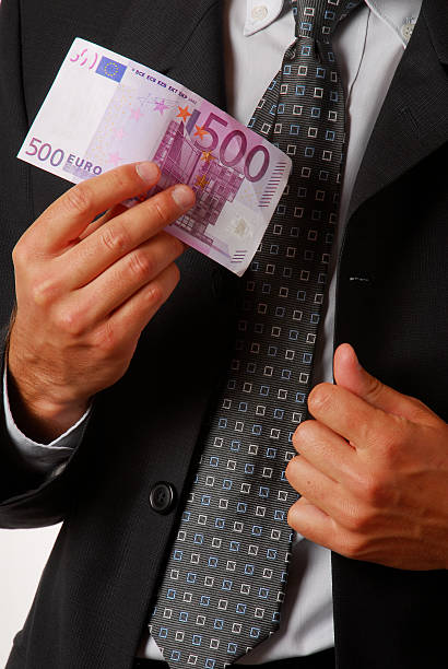 istock Businessman with money 147263261