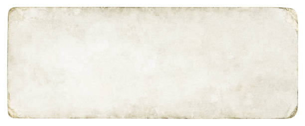 istock Old blank vintage paper isolated 1472634578