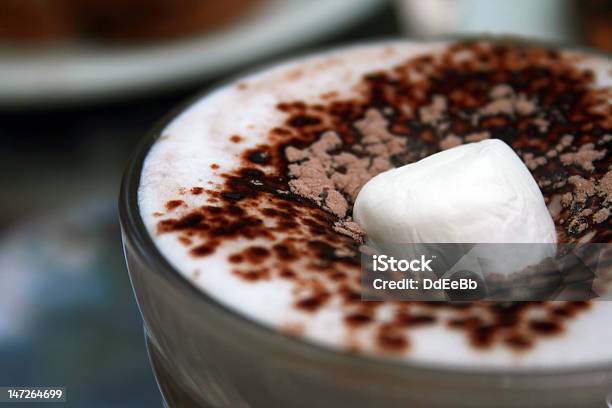 Marshmallow In Hot Chocolate Stock Photo - Download Image Now - 2000-2009, Close-up, Cup