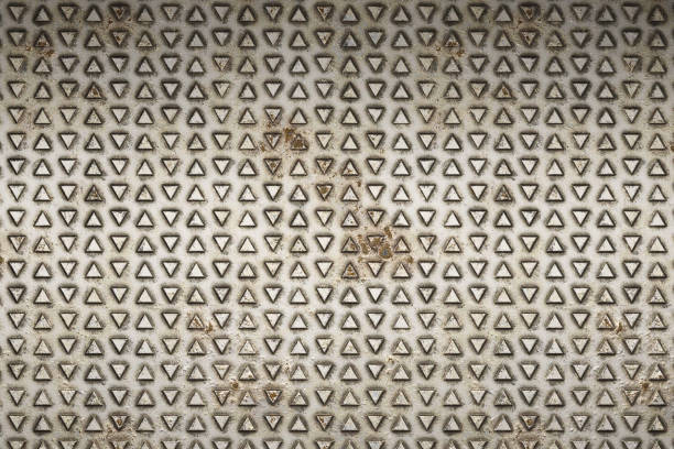 Frying pan surface texture pattern with nonstick coating