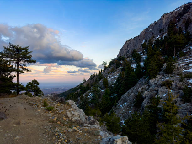 istock amazing sunset views in the mountains in spring 1472654137