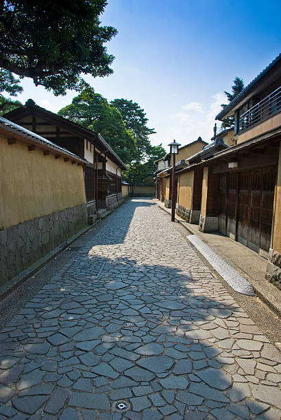 istock Historic Samurai street, Kanazawa Japan. 147266022