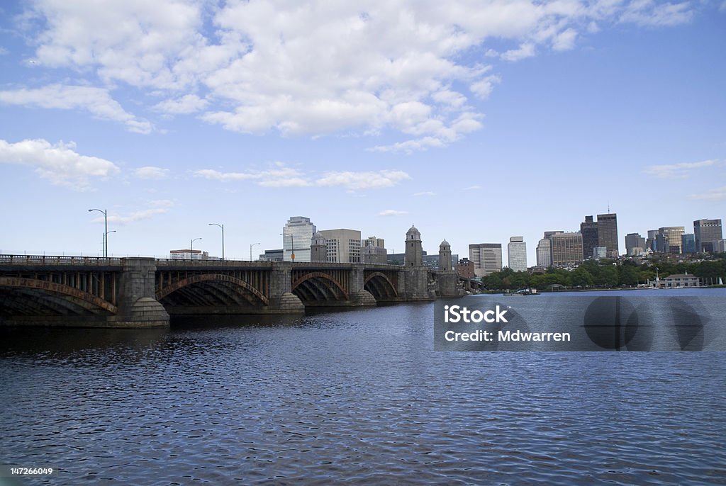 Ponte di Boston - Foto stock royalty-free di Ambientazione esterna