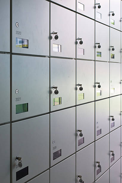 istock Wall of lockers 147266141