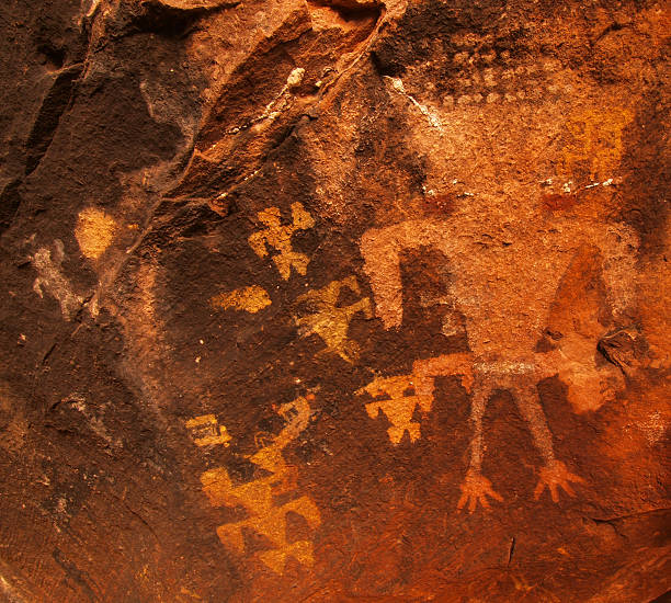 istock Pictographs of Cave Valley 147266572