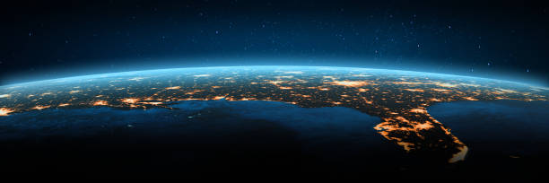 istock Florida, Texas, USA city lights 1472672681