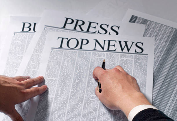 istock news on a newspaper 147268601