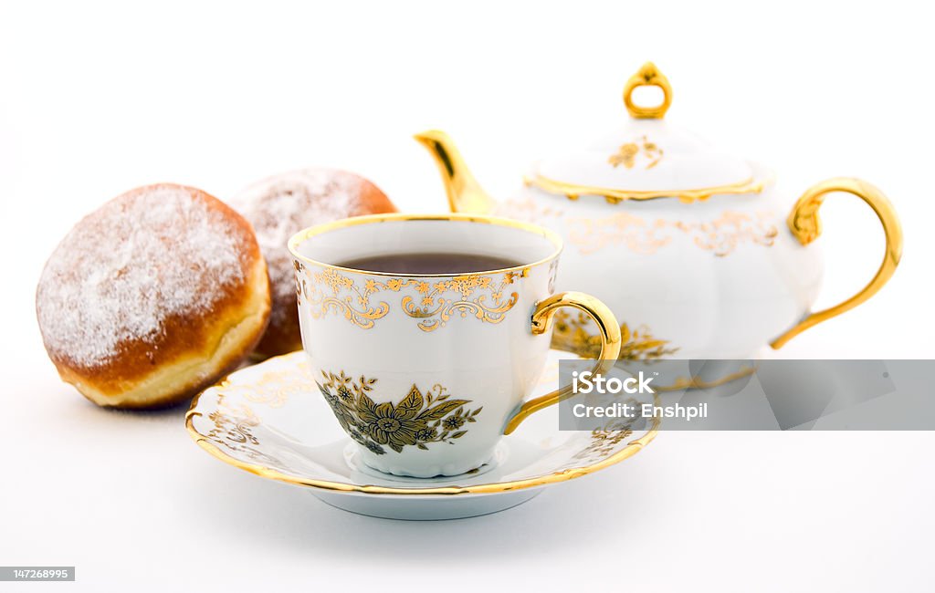 tea service Afternoon Tea Stock Photo