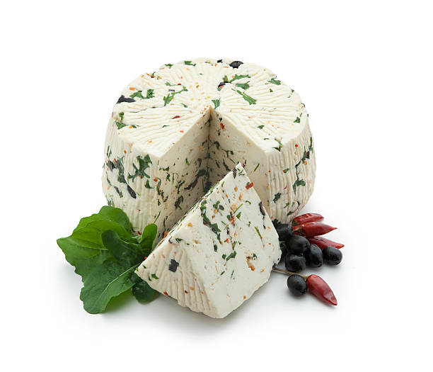 istock sheep chees with red pepper, Rucola and Black olives 147269062