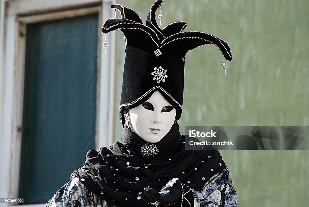 Venice Carnival Kostüm - Lizenzfrei Altertümlich Stock-Foto