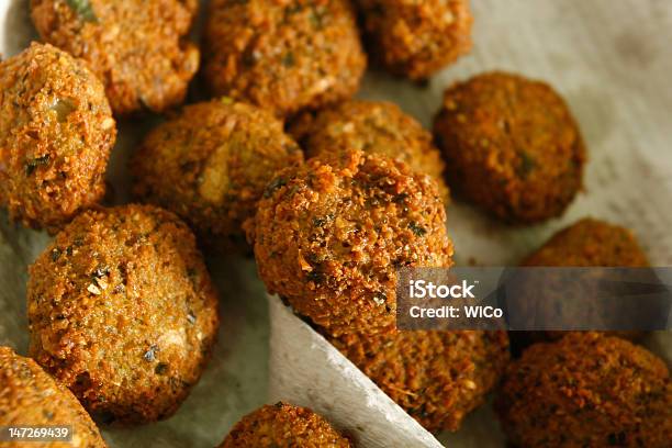 Gourmet Falafel Stock Photo - Download Image Now - Bread, Crockery, Cultures