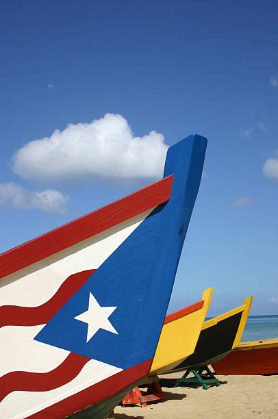 Yolas at Las Playuelas and Flag