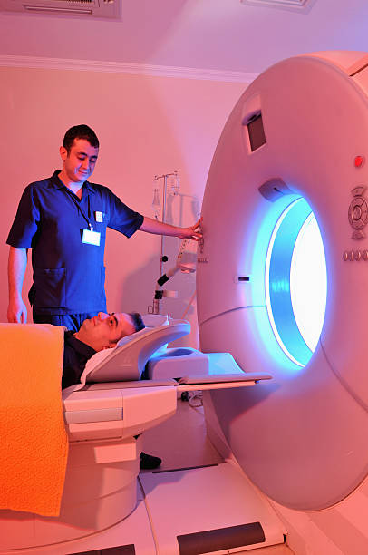 istock Magnetic Resonance Imaging machine - MRI 147270297