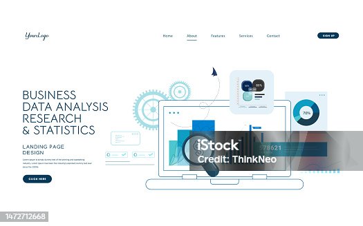 istock Business and finance innovative technologies concept 1472712668