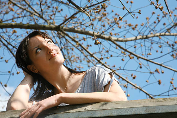 Spring mood stock photo