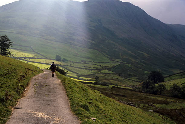 istock Man hiking in England's Lake District 147271826