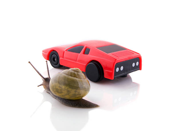 istock Snail versus sports car 147272078