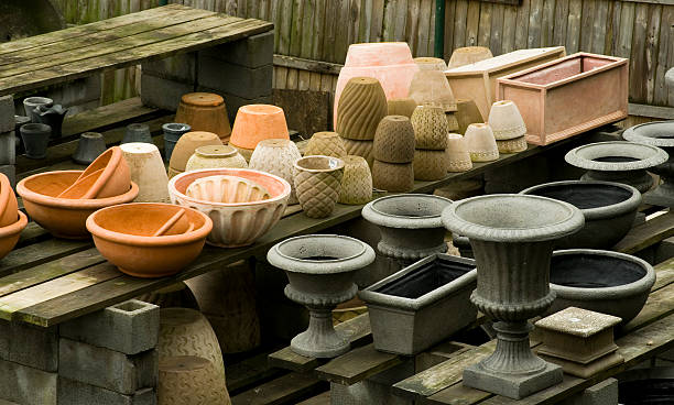 Potteries stock photo