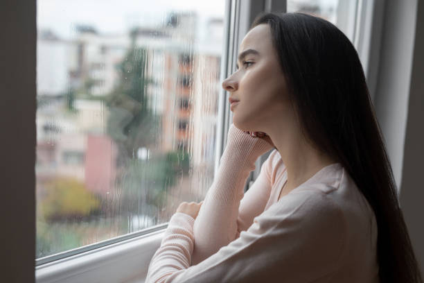istock Sad woman feeling negative emotions 1472731098