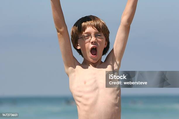 Victory Stock Photo - Download Image Now - Slim, Child, Boys