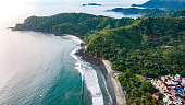 Aerial view of Las Catalinas, Costa Rica