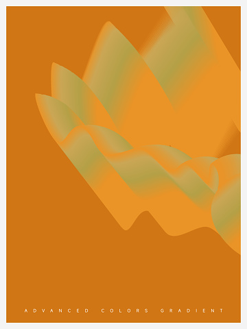 Advanced Sense Gradient Color Matching Wave Flowing Advanced Color Gradient Blend Pattern Background Stock ...