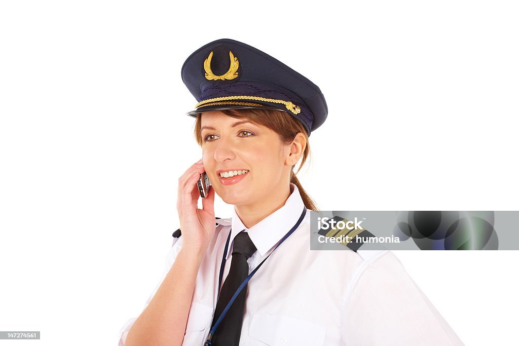 Companhia aérea piloto - Foto de stock de Mulheres royalty-free