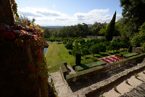 Cuacos de Yuste, Extremadura, Spain. Carlos V stone monastery